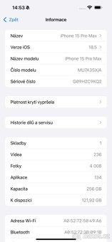 iPhone 15 Pro Max 256 GB Blue Titanium - 4
