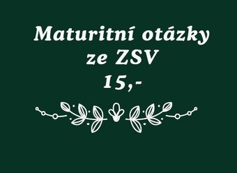 Maturitní otázky - Společenské vědy ZSV + VŠ Filozofie - 4