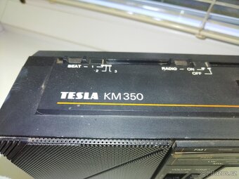 Radiomagnetofon Tesla KM 350 a RFT KR 650 - 4