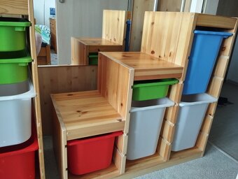 Prodám úložnou sestavu pro děti IKEA Trofast - 4