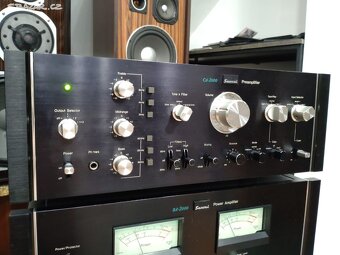 zesilovač a předzesilovač Sansui BA 2000/ CA 2000 - 4