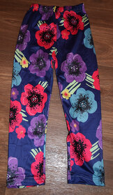 3x Dívčí legíny vel. 98/104 - 4