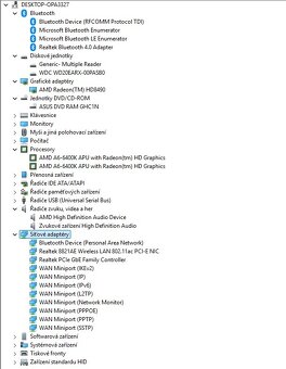 Asus AMD PC,AMD A6-6400K,WIN 11,RAM 16GB,HDD 2TB,monitor - 4