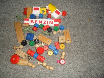 kostky retro pohádky Karkulka, Sněhurka, deskové hry - 4