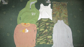 Balíček oblečení 19 kusů velikost 122-128 pro chlapce - 4