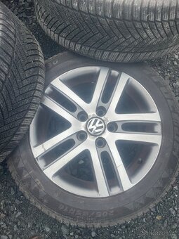 Alu kola 5x112 R16 + zimní pneu 205/55 - 4