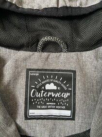 Šedá bunda vel.6-7let - 4