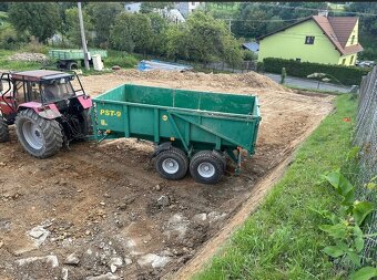 Návěs na traktor, nostnost 9,t Tun - 4
