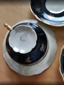 Retro čs. porcelánový čajový set MSB Božíčany - 4