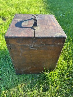 Dřevěná bedna, box, skříňka - 4
