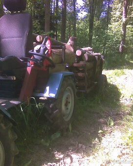 malotraktor domácí výroby 4 x 4 - 4