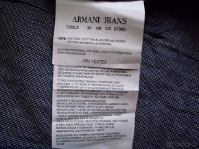 Armani Jeans pánska slim košeľa M - 4