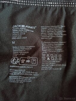 Pánské boxerky nové, Jack & Jones vel. M - 4