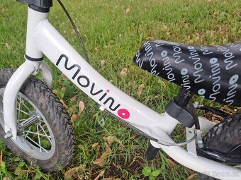 Odrážedlo Movino Cariboo 12" lehké hliníkové s brzdou - 4