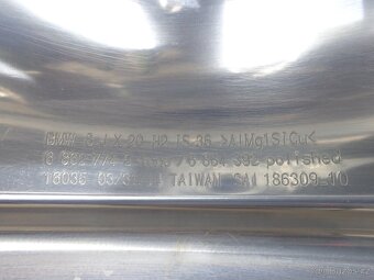 5x120 20" BMW M3 F30/31 original lita kola 8J + 8 1/2J - 4
