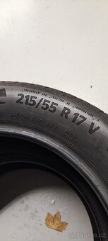 2ks 215/55/17 V Continental EcoContact6, 2622, 6.7mm. - 4
