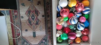 Vánoční retro ozdoby -koule - 4