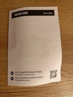 Multifunkční hrnec SENCOR SPR 6410RD - 4