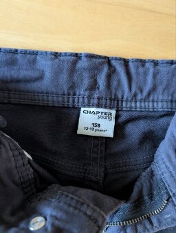 Chlapecké riflové kraťasy vel.158, Zn.Chapter young - 4