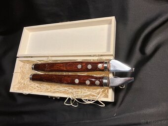 Bonsai, Bonsaj, nožové dláta na jiny, sada - 4