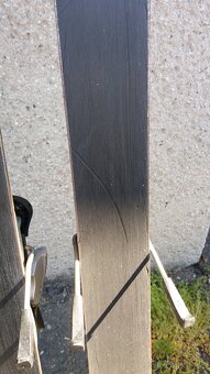 Starší použíté lyže Tecno PRO 165cm + hůlky + helma + brýle - 4