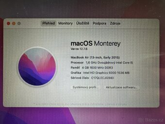 MacBook Air 13” A1466 Core i5 1.6 GHz, 4 GB RAM, 128GB - 4