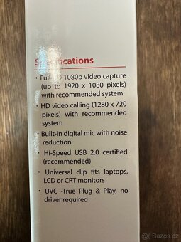 Webkamera Genius QCam 6000, Full HD - Nová - 4