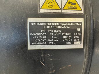 Kompresor pístový Orlík -  PKS 28/300 - 4