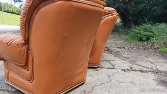 Kožená sedací souprava 3+1+1 - 4