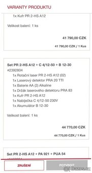 Rotační laser HILTI PR 2 HS - 4