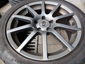 ALU 17 5x108 pneu 225 45 letní - 4