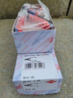 10x kleště KNIPEX na drátky, kabel, pásky - NOVÉ PC: 550,- - 4