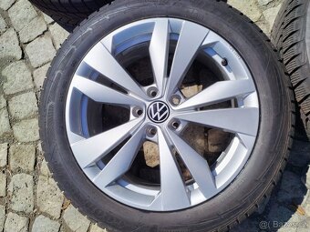 VW ID.3 orig. zimni kola 5x112 + 215/55/18 ZIMA - 4