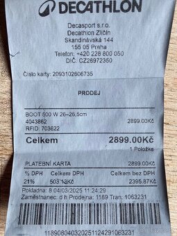 Lyžáky 26/26,5 - 4