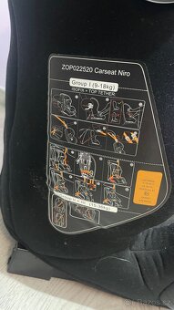 Dětská autosedačka 9-36kg Zopa Design černá - 4