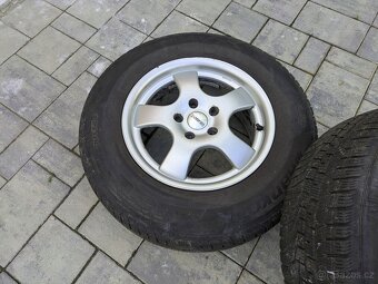 Alu kola R16 + zimní pneu - 4