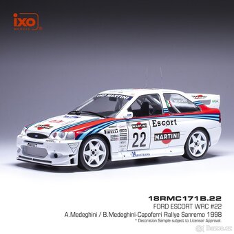 Modely Ford Escort 1:18 IXO - 4
