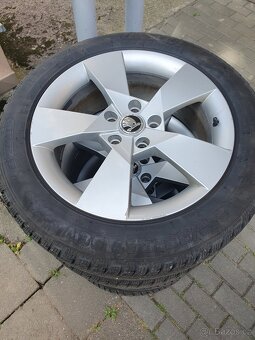 Alu kola Originál Škoda Octavia III. Denom 5x112 R17 ET49 - 4