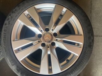 Alu kola MERCEDES W207 E-Coupe - letní 235/45+255/40R17 - 4
