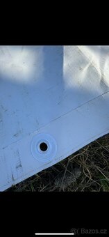 Zakrývací nepromokavá pevná plachta 10x8,6m - 4