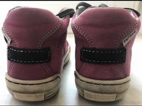 Dívčí celoroční kožené boty Pegres Elite,vel.25 - 4