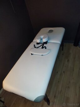 Masážní lehátko Insportline + ohřívač + příslušenství - 4