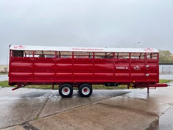 Traktorový přepravník zvířat Pardál 9 - ihned k odběru - 4