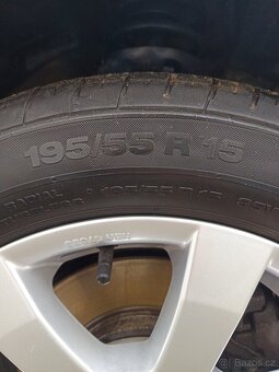ALU kola 5x110 195/55 r15 Opel - 4