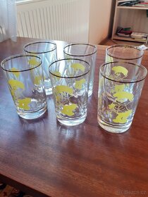 Retro skleničky Šmoulové - 4