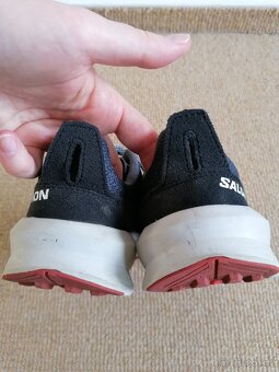 Modrá dětská běžecká obuv Salomon, v. 36 - 4