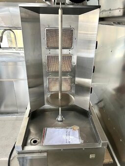 Gyros - Doner Kebab plynový PB - 3 hořáky - 4