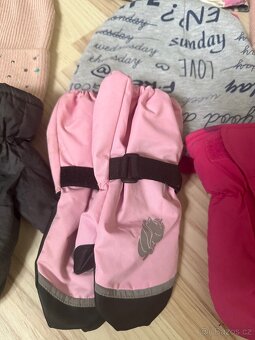 Čepice+ rukavice vel 6-8 - 4