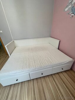 Bila ikea postel rozkladaci - 4