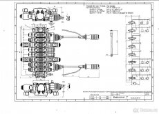 Kombinovaný hydraulický rozvaděč 8-mi sekční - 4